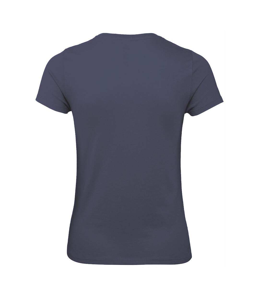 T-shirt femme bleu marine foncé B&C-2