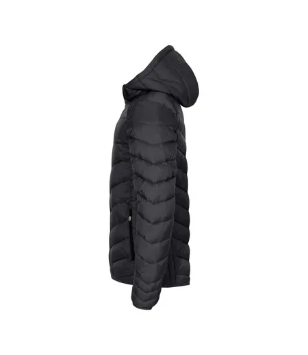 Mens Idaho Padded Jacket Black Clique