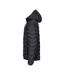 Mens Idaho Padded Jacket Black Clique-3