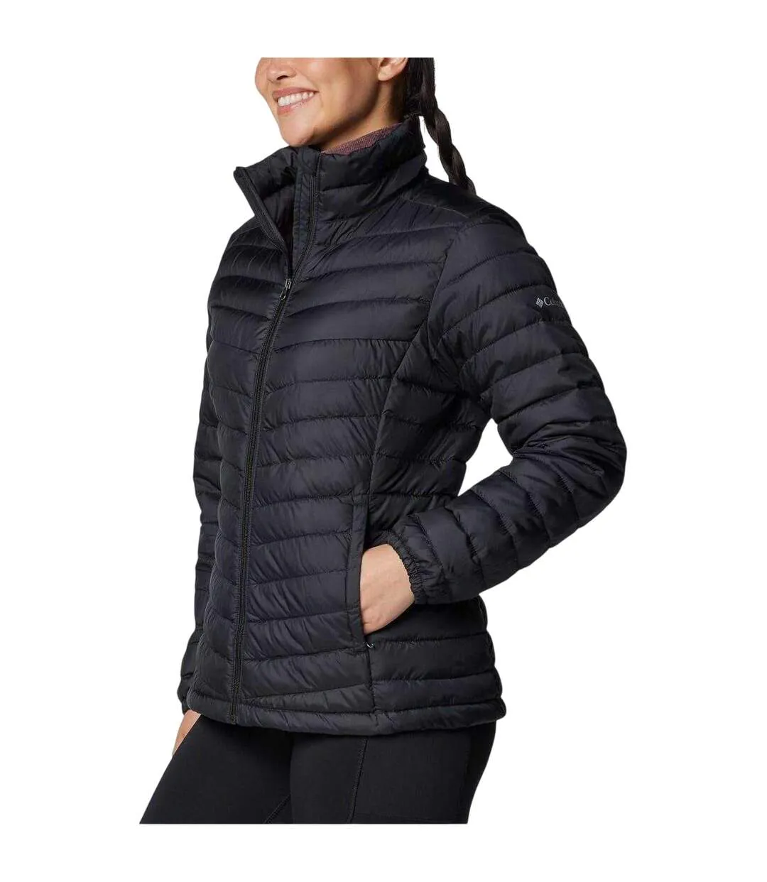 Doudoune Chestnut Femme Noir Columbia-3