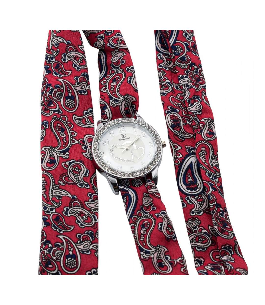 Magnifique Montre Femme Foulard CHTIME-1