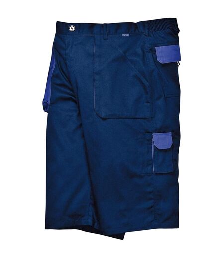 Portwest Mens Texo Contrast Cargo Shorts (Navy)