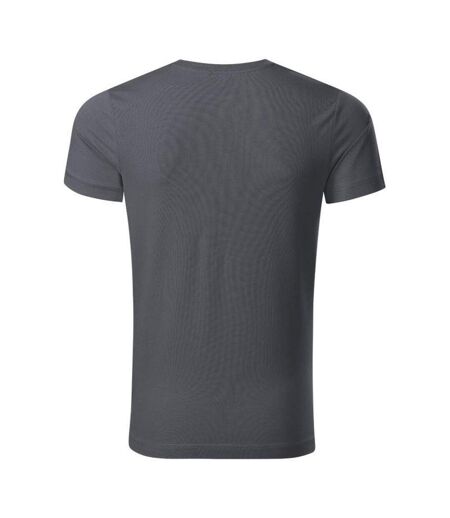 T-shirt Motif/style Uni Action Homme Gris Malfini
