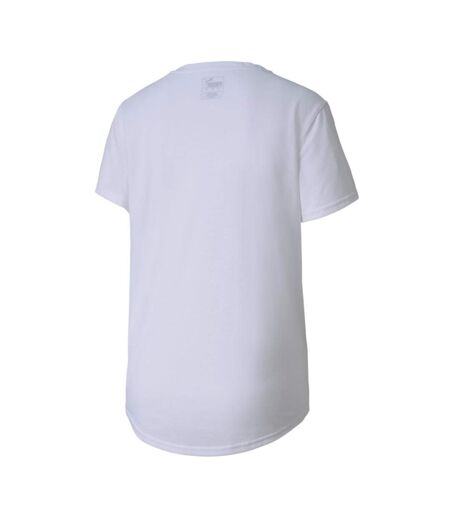 T-shirt Blanc Femme Puma Evostripe - S