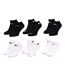 Chaussettes Femme KAPPA Socquettes Tiges courtes Pack de 6 Paires ( 3 Noires/3 Blanches)-1