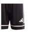 Short Motif/style Rayures Contrastées Squadra Homme Noir Adidas-4
