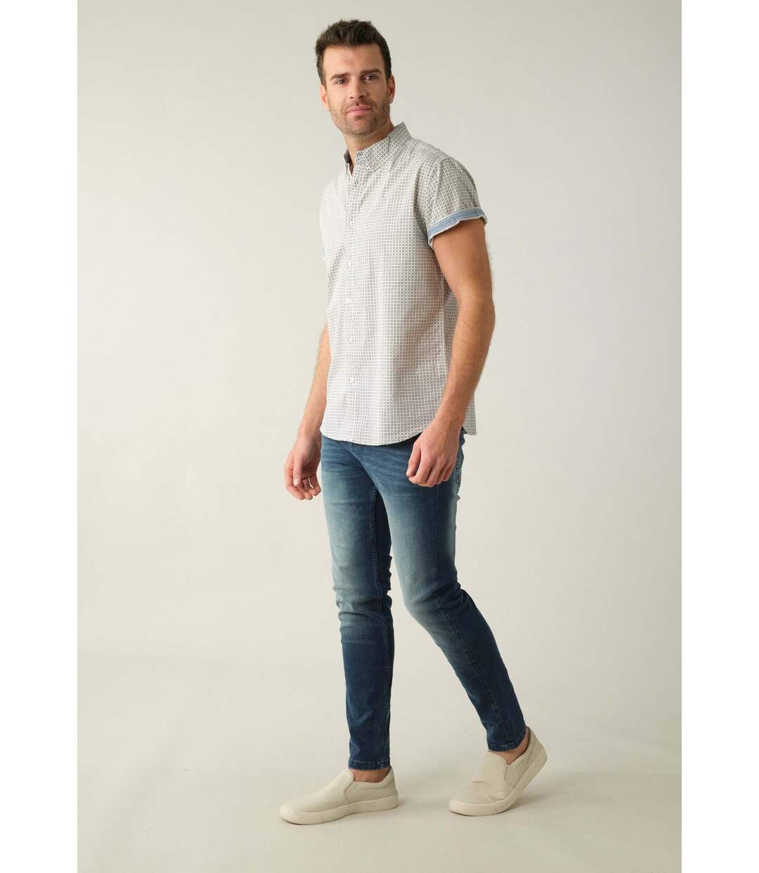 Chemise à manches courtes pour homme BOGY-2