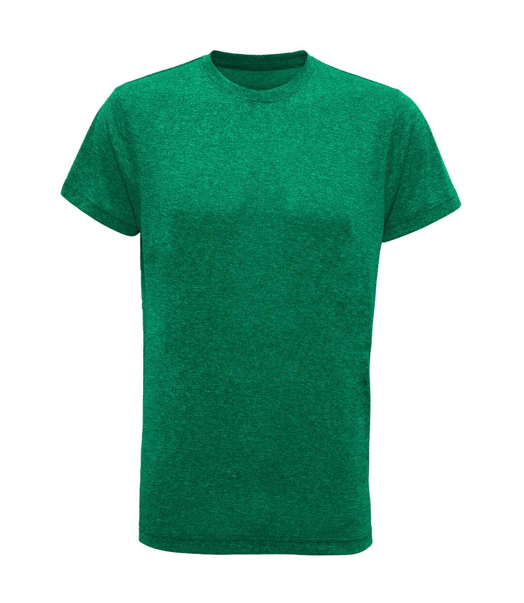 T-shirt de fitness à manches courtes homme mélange de vert forêt et de noir Tri Dri