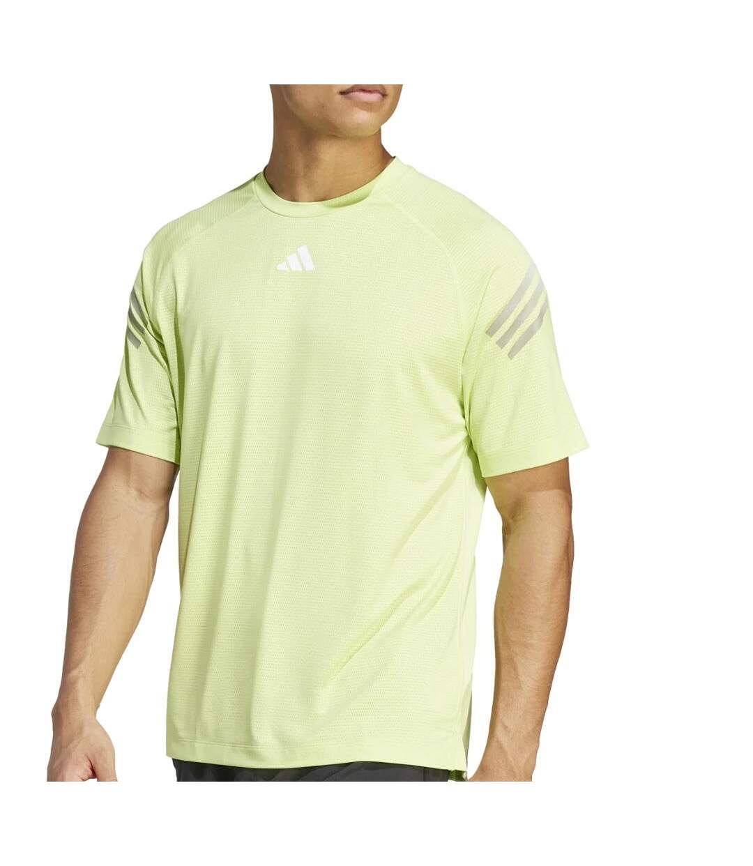T-Shirt jaune homme adidas ij8124-1