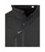 Result Genuine Recycled Womens/Ladies Printable Three Layer Soft Shell Jacket (Black)