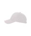 Lot de 2  casquettes unies adulte blanc Result-2