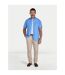 Chemise Homme Bleu Électrique Raging Bull-3