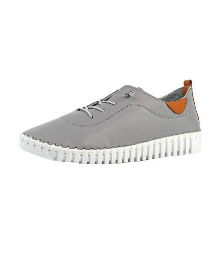 Chaussures flamborough femme gris Lunar