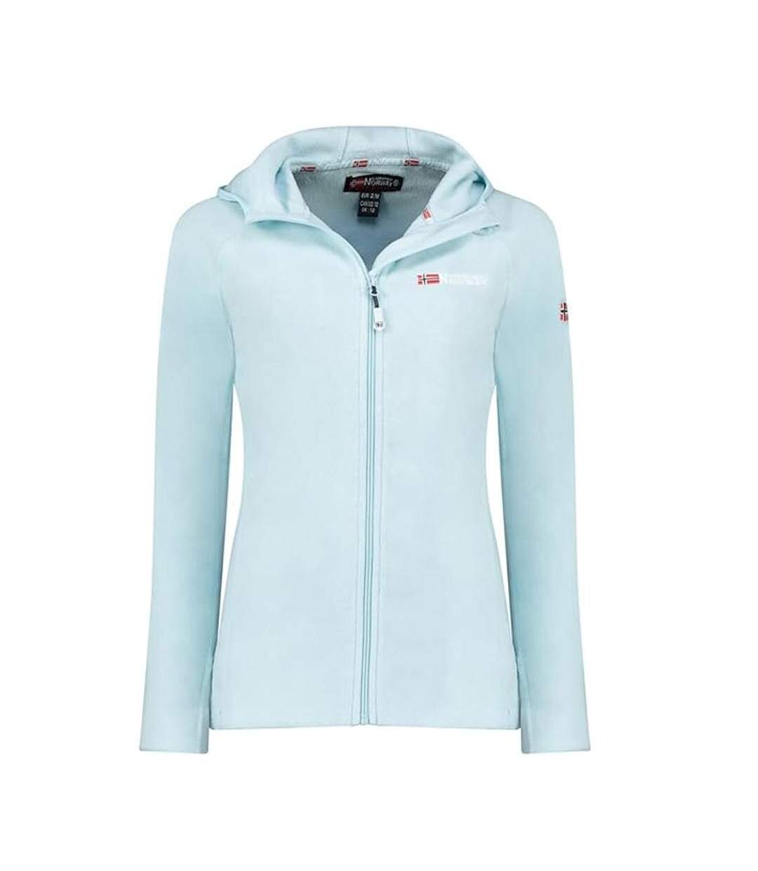 Veste polaire turquoise femme geographical norway lady 233-1