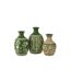 Vase Déco Fleurs 43cm Vert-2