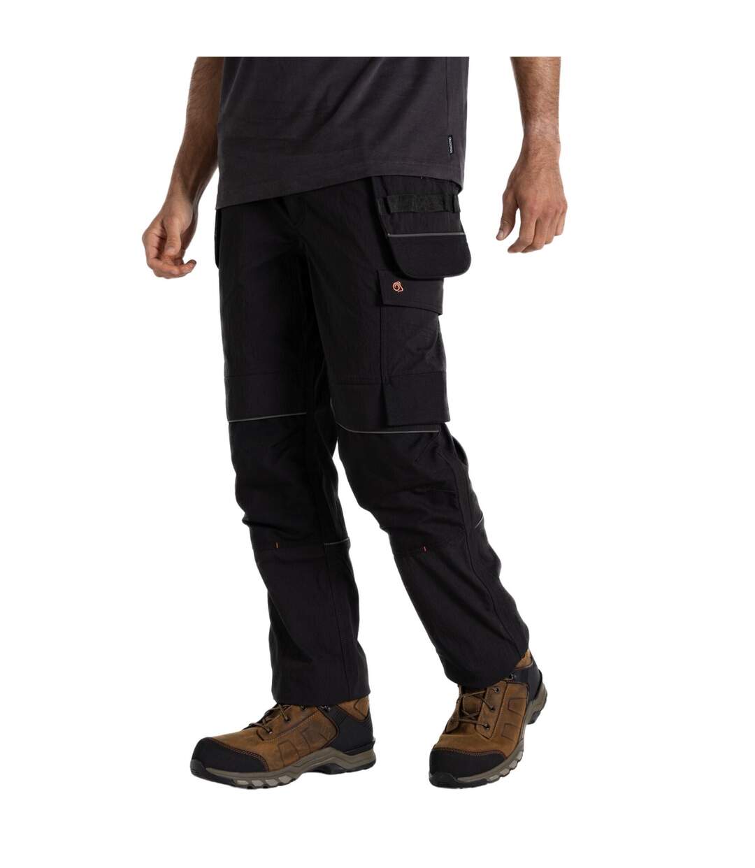 Pantalon cargo sheffield adulte noir Craghoppers