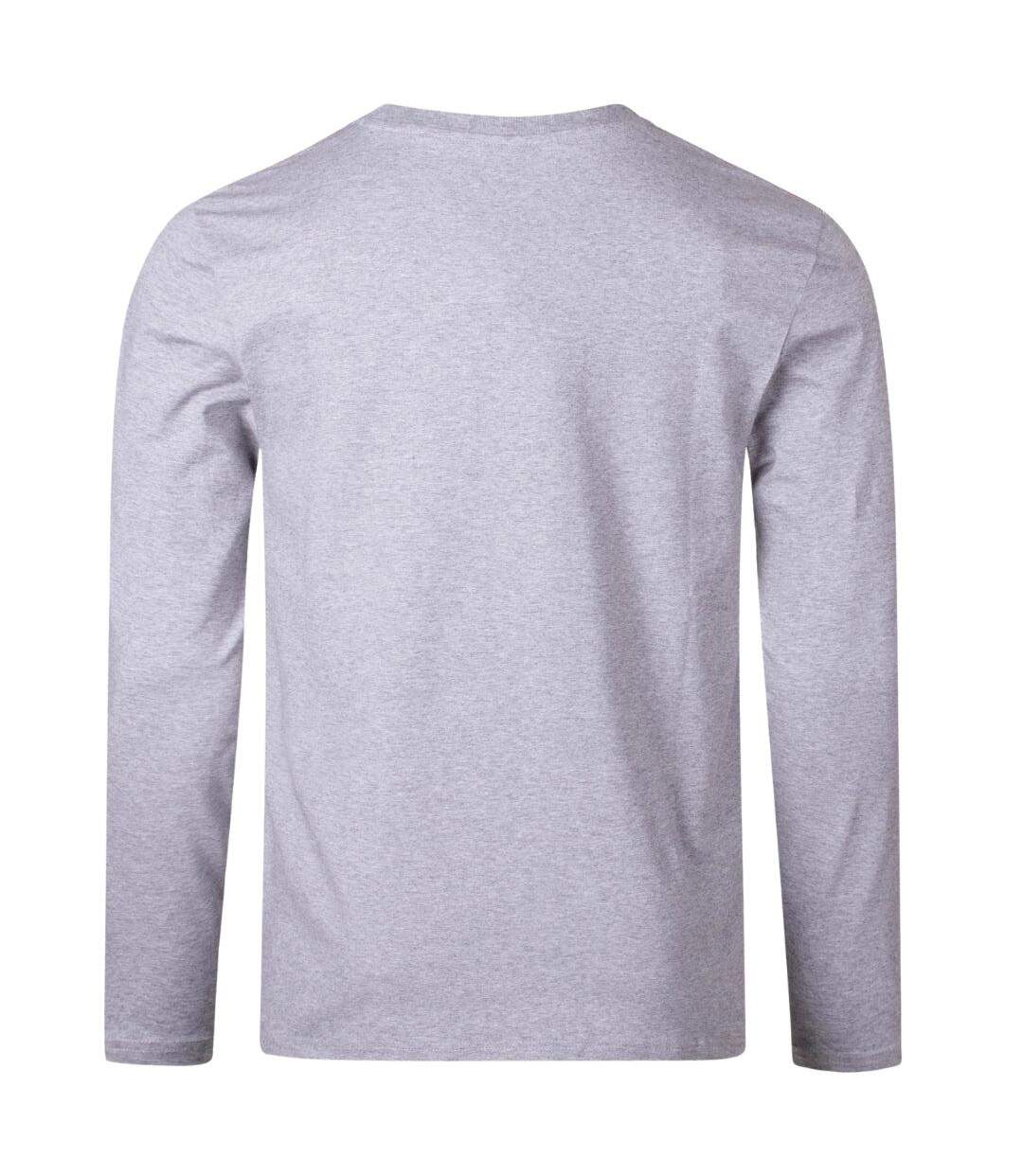T-shirt Manches Longues Homme Gris Moschino-2