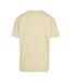Mens Heavy Oversized T-shirt Soft Yellow Build Your Brand-2