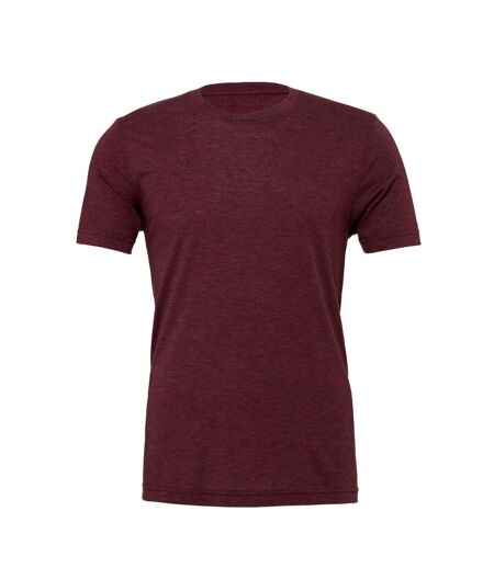 Canvas Triblend T-shirt À Manches Courtes Homme Pourpre Bella + Canvas