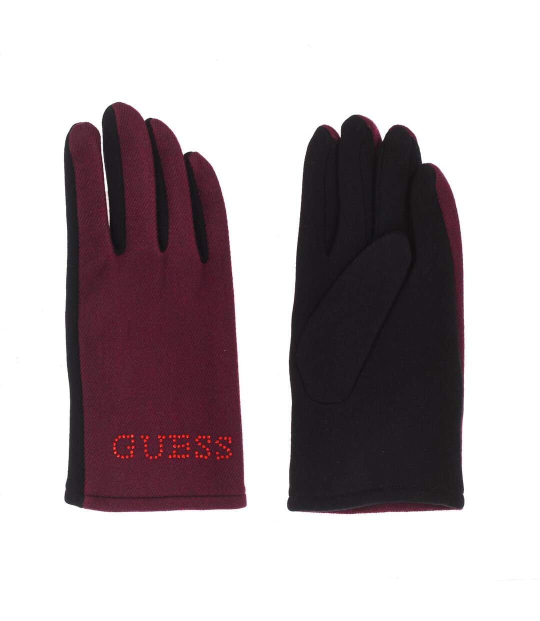 Gloves with sequin logo and thermal and soft fabric AW6825-WOL02 woman