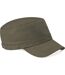 Casquette cubaine style militaire - B34 - vert olive-1