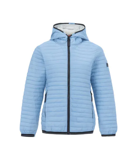 Womens/ladies Rigain Quilted Jacket Washed Denim Regatta