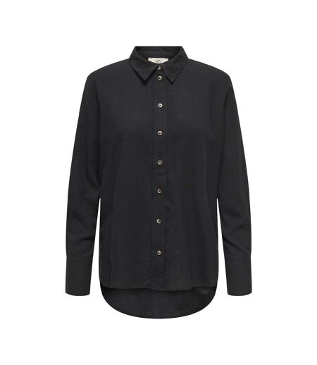 Chemise noir femme jdy linen