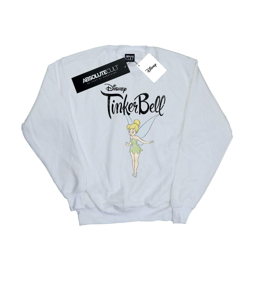 Disney - Sweat TINKER BELL FLYING TINK - Femme (Blanc) - UTBI13392-1