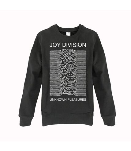 Sweat unknown pleasures adulte charbon Amplified