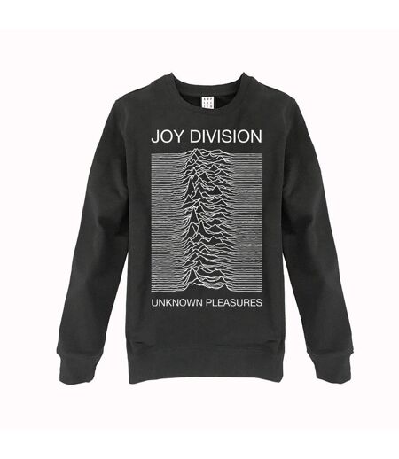 Sweat unknown pleasures adulte charbon Amplified