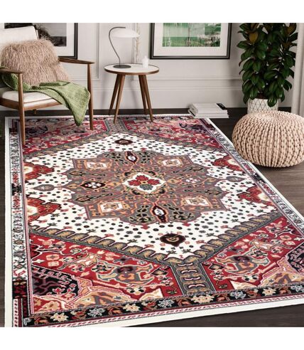 Tapis orient tissé motif traditionnel AF1 YAMELE