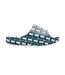 Claquettes serve 2.0 femme bleu marine / blanc / vert Lacoste-3