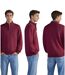 Pull Col Camionneur Brique - Grand Taille, Douceur Cashmere Touch pour Hommes-3