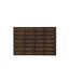 Paillasson Grattoir Adrian 40x60cm Marron & Noir-1