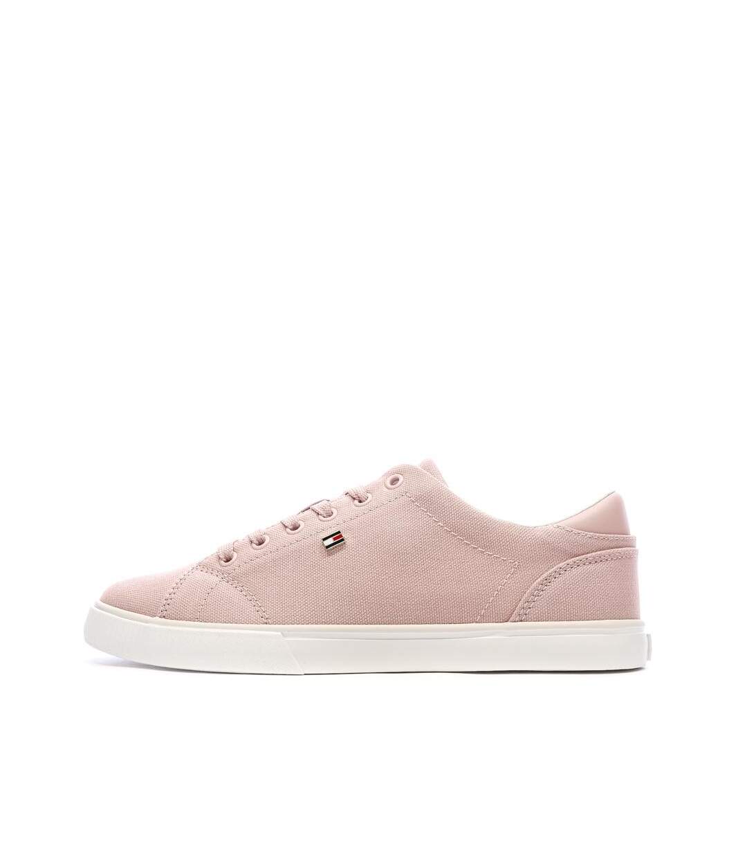 Baskets rose femme tommy hilfiger th low profile-1