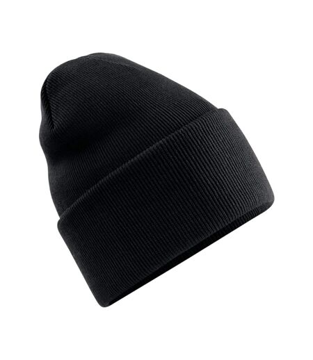 Bonnet À Revers Original Adulte Noir Beechfield