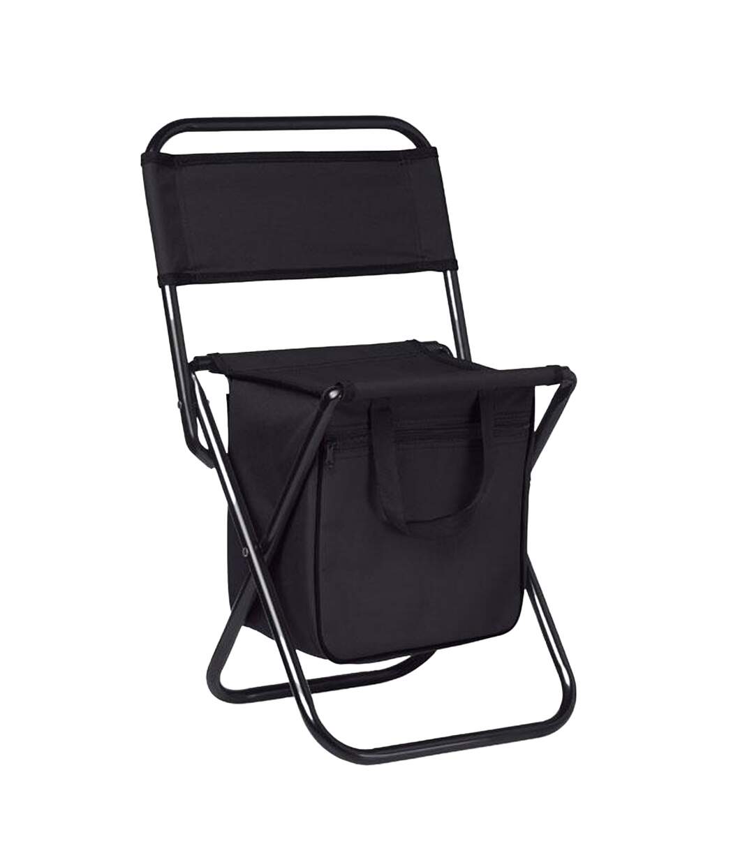 Sit & drink folding chair one size black MidOcean-1