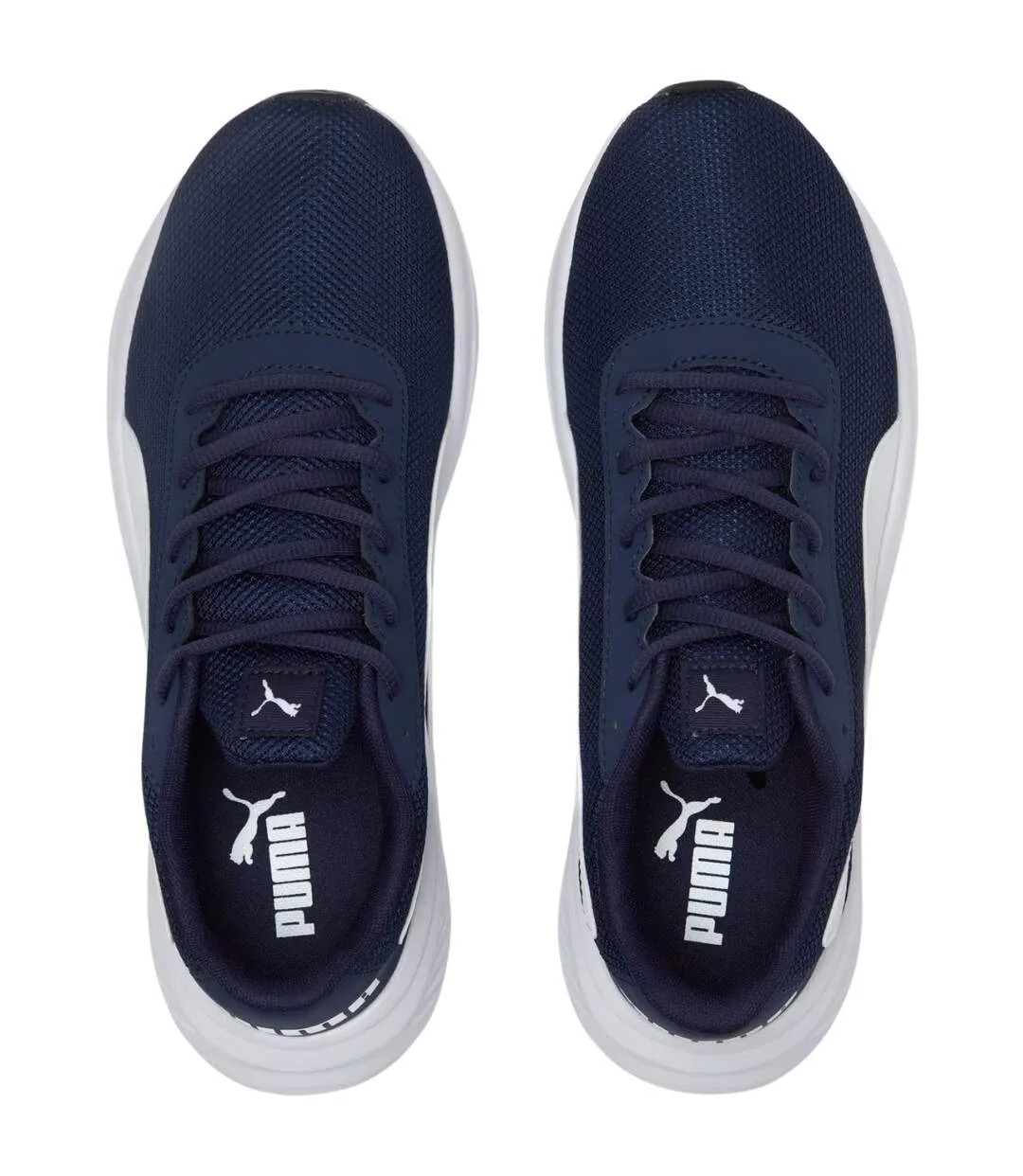 Chaussures Night Runner V2 Homme Blanc Bleu Marine Puma-4