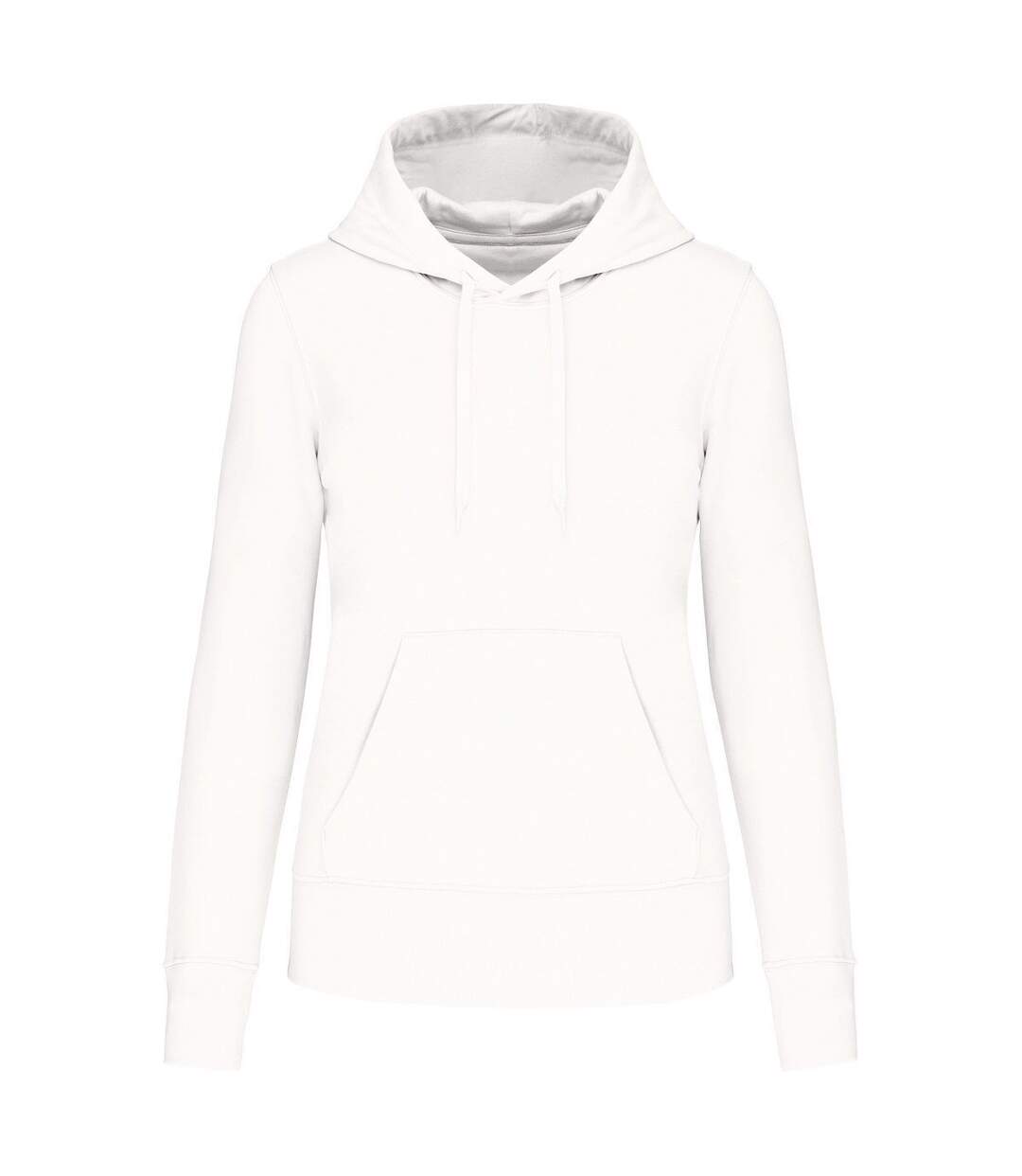 Sweat à capuche écoresponsable - Femme - K4028 - blanc