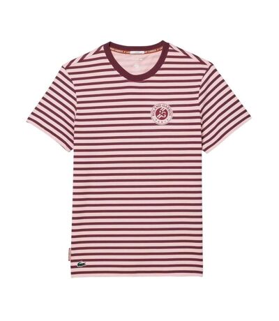 T-shirt Roland Garros Edition Adulte Rose Lacoste