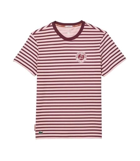 T-shirt Roland Garros Edition Adulte Rose Lacoste