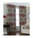 Riva Home Oakdale Tree Design Eyelet Curtains (Red) (66 x 90in (168 x 229cm)) - UTRV1089