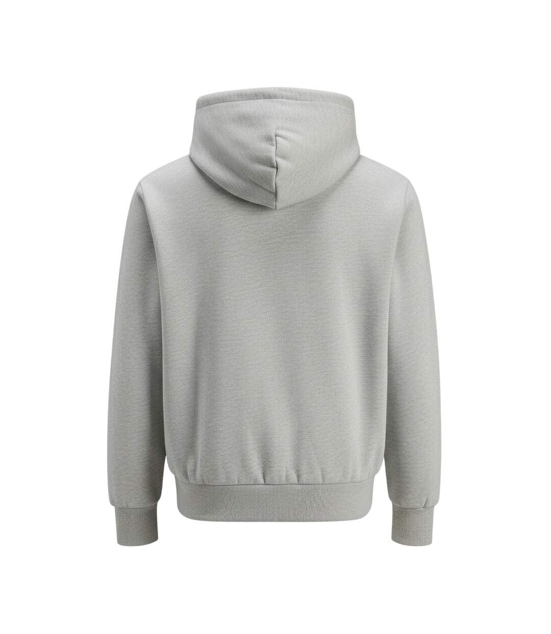 Sweat À Capuche Prime Homme Gris Jack And Jones-2