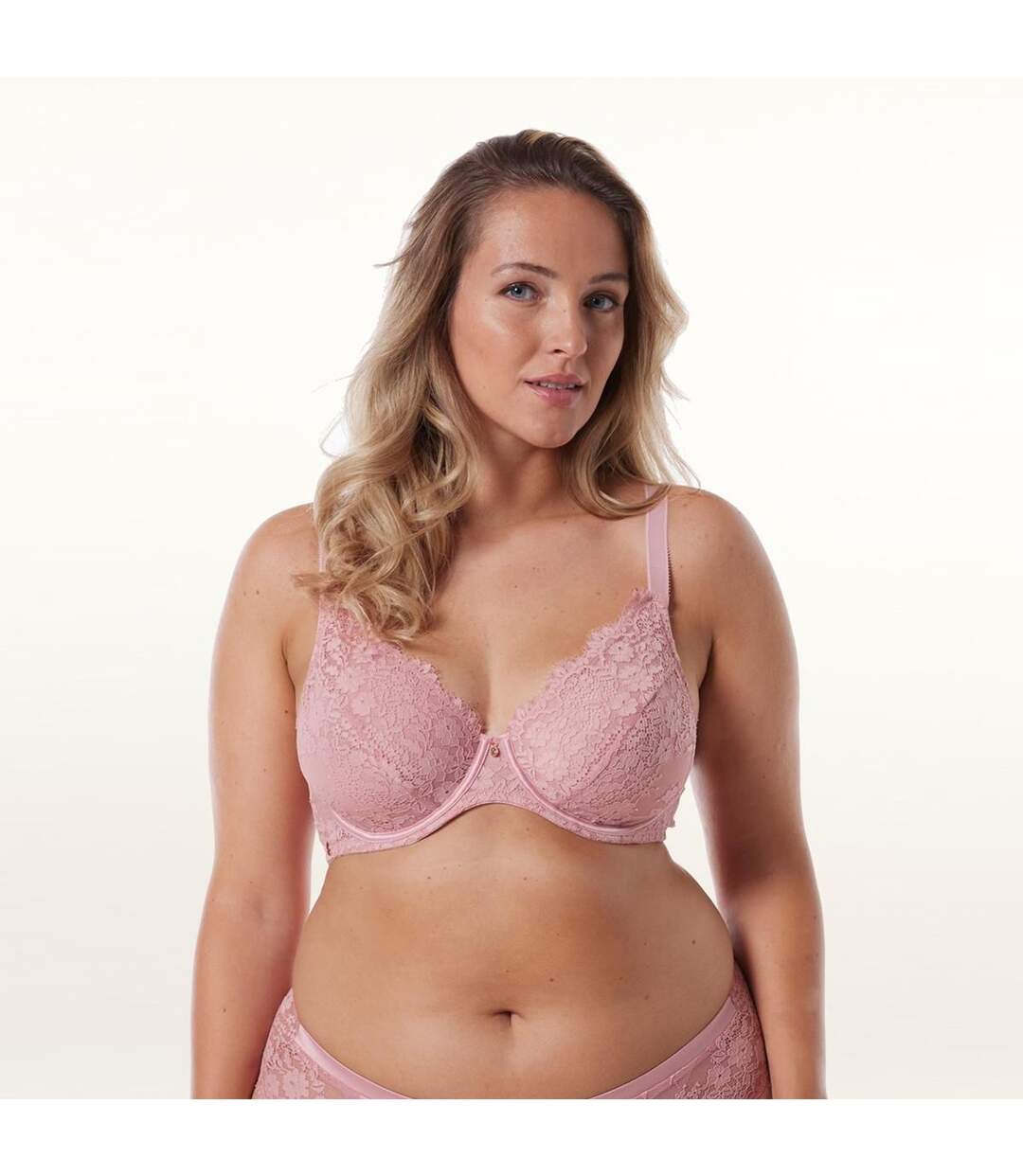 Soutien-gorge grand maintien rose Catwalk