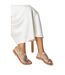 Dorothy Perkins Womens/Ladies Fleur Metallic Knotted Flat Sandals (Silver) - UTDP4643