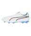 Chaussures De Foot Pour Terrain Ferme King Pro Homme Blanc Puma-3