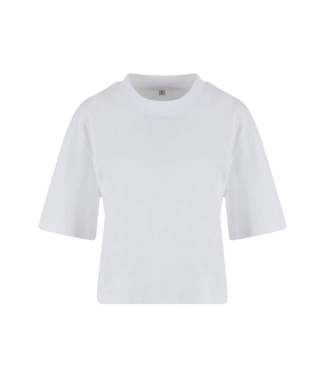 Womens/ladies Oversized T-shirt White New Morning Studios-2