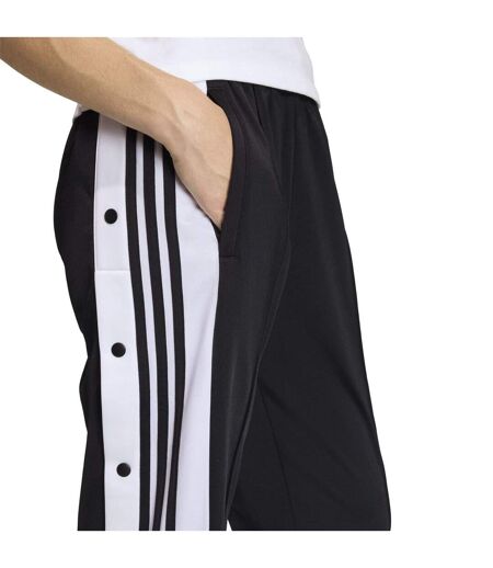 Womens/ladies Adibreak Classic Tracksuit Bottoms Black Adidas