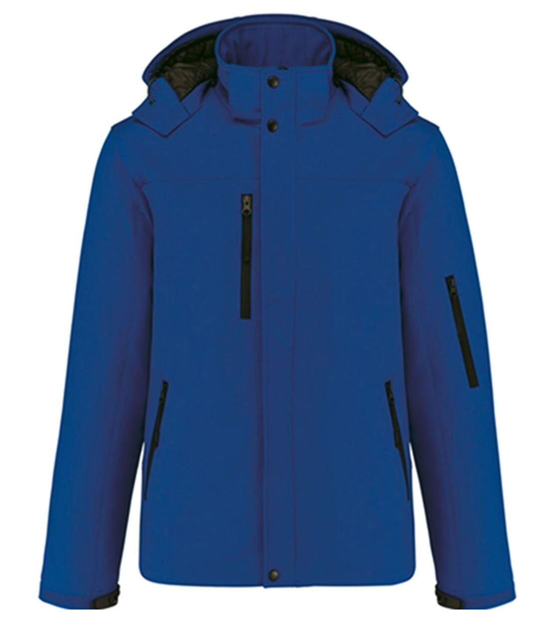 Parka softshell matelassée à capuche - K650 - Homme - bleu roi-1