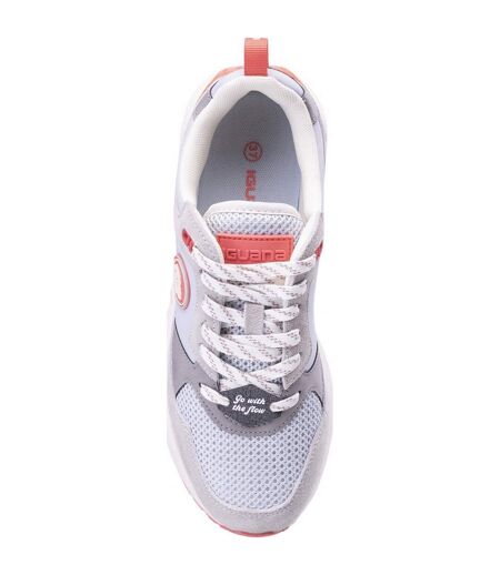 Baskets Majro Femme Gris Orange Iguana